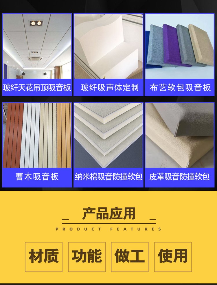 Introduction to the Fire Protection Performance of Suspended Fiberglass Hanging Sheets, Fiberglass Ceilings, Sound Absorption and Noise Reduction Ceiling Panels