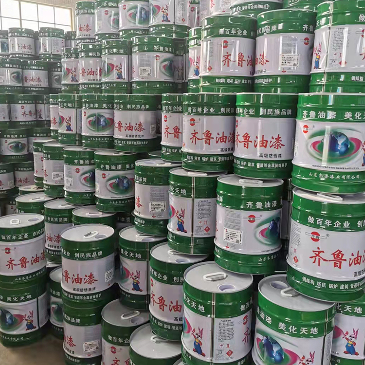 Qilu Paint Alkyd Fluorocarbon Paint Metal Anti rust Self spray Industrial Paint Wholesale Anti corrosion Paint Epoxy Paint