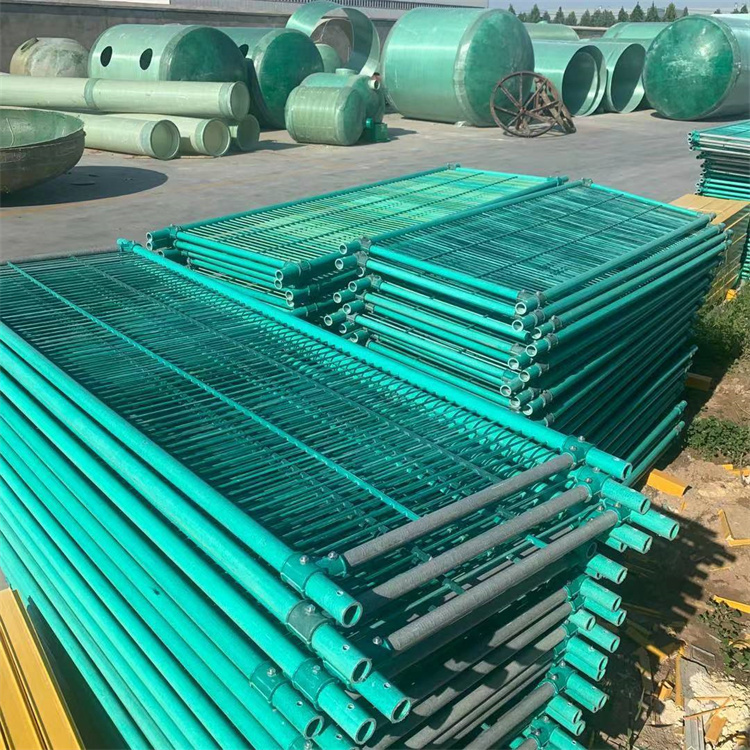 Zhanrui fiberglass anti glare mesh isolation fence manufacturer installs simple, sturdy, and durable corrosion-resistant mesh for engineering purposes