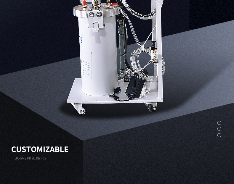 2600ml silicone dispensing machine handheld semi-automatic white glue dispensing equipment with large capacity pressure glue bucket dispensing equipment