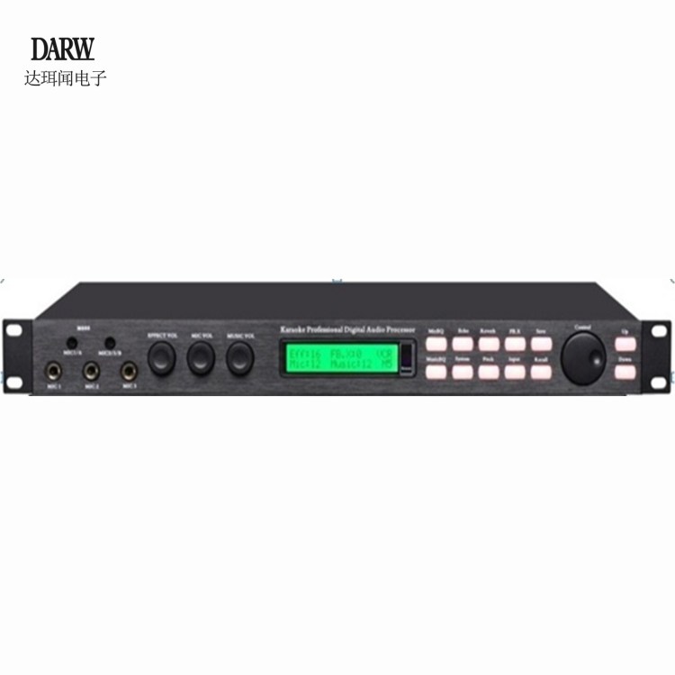 DARW/达珥闻 专业音响扩声 会议室音频处理器 效果器 反馈抑制器