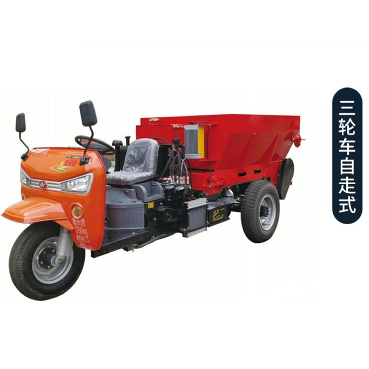 Customizable two square three wheel manure spreader fertilizer spreader Manure granular fertilizer spreader agricultural fertilizer spreader