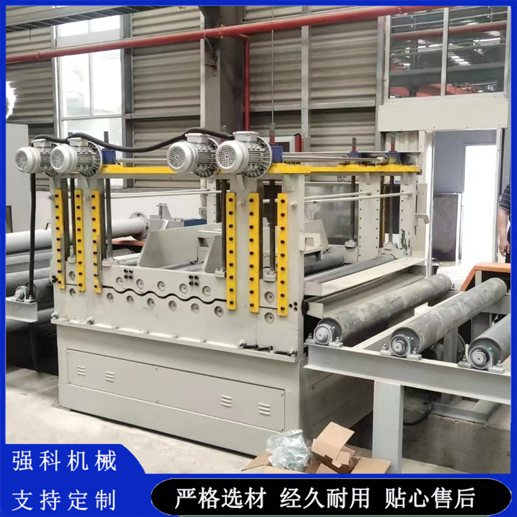 Automatic uncoiling and leveling machine 6mm heavy-duty thick plate uncoiling and leveling machine Qiangke has diverse specifications