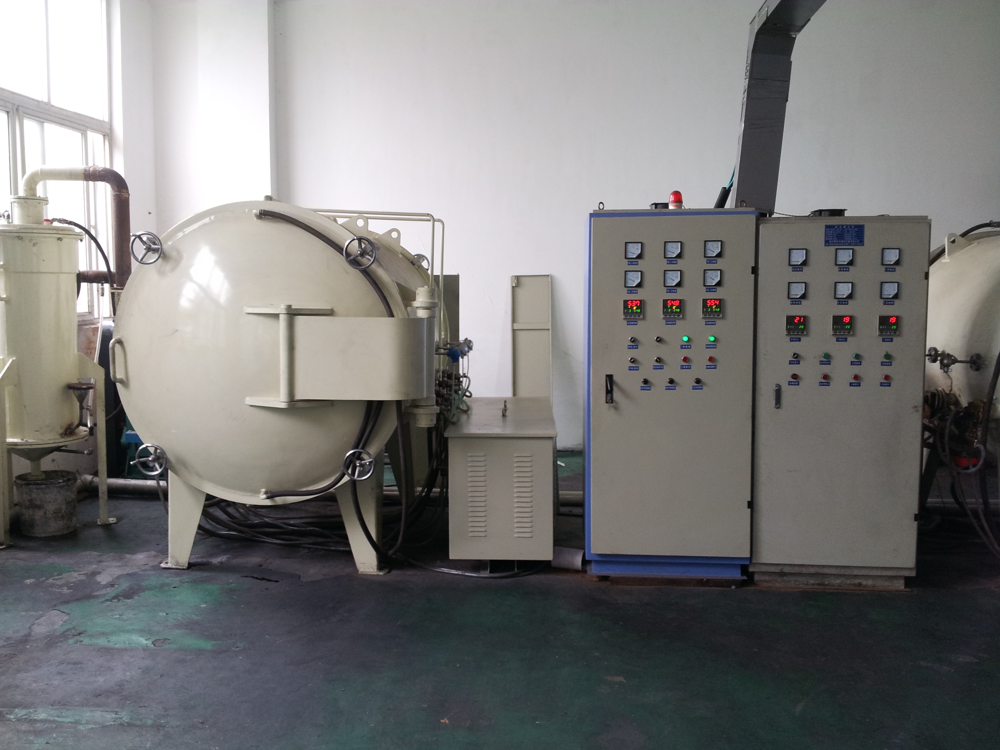 Chenxin Cx induction high-temperature vacuum carbonization furnace composite material carbonization heating process intermittent carbonization