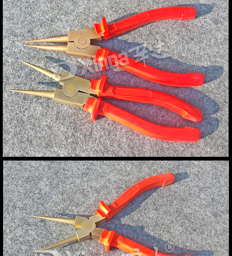 Explosion-proof tool production: explosion-proof retaining ring pliers, copper internal and external snap ring pliers, all copper pliers