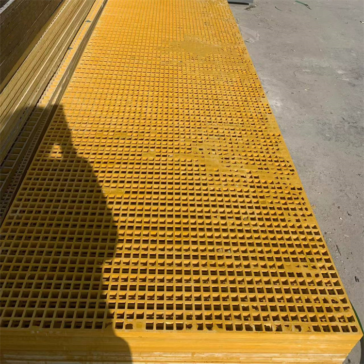 Zhanrui fiberglass grille car wash room drainage ditch grid cover plate platform breeding steel grille plate