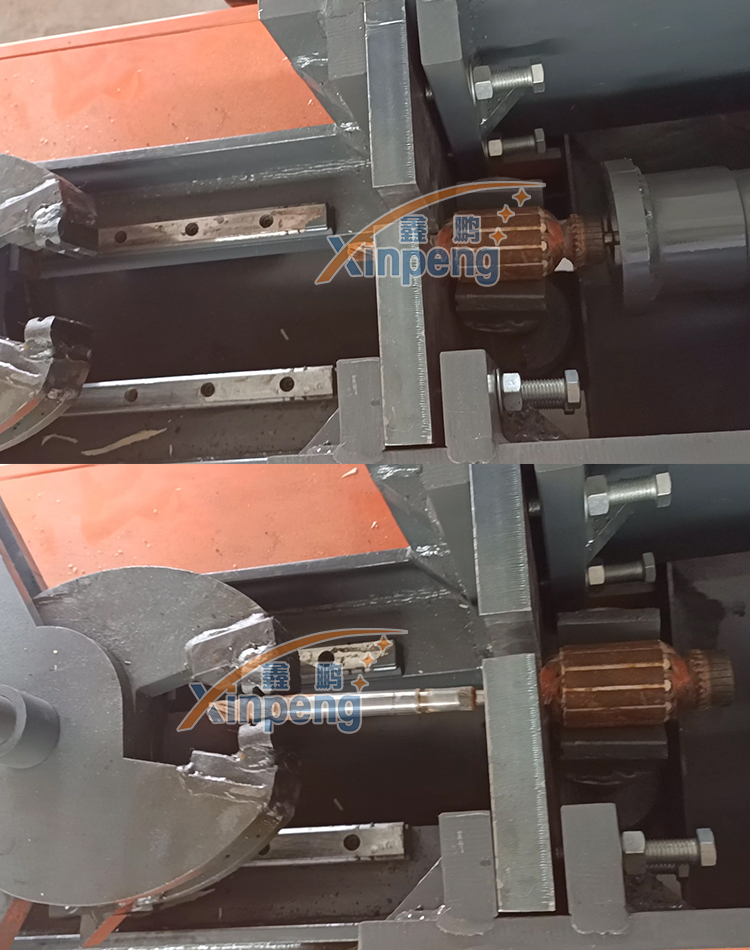 Electric hardware tools, rotor shaft retraction and extraction machine, starter rotor center shaft disassembly equipment