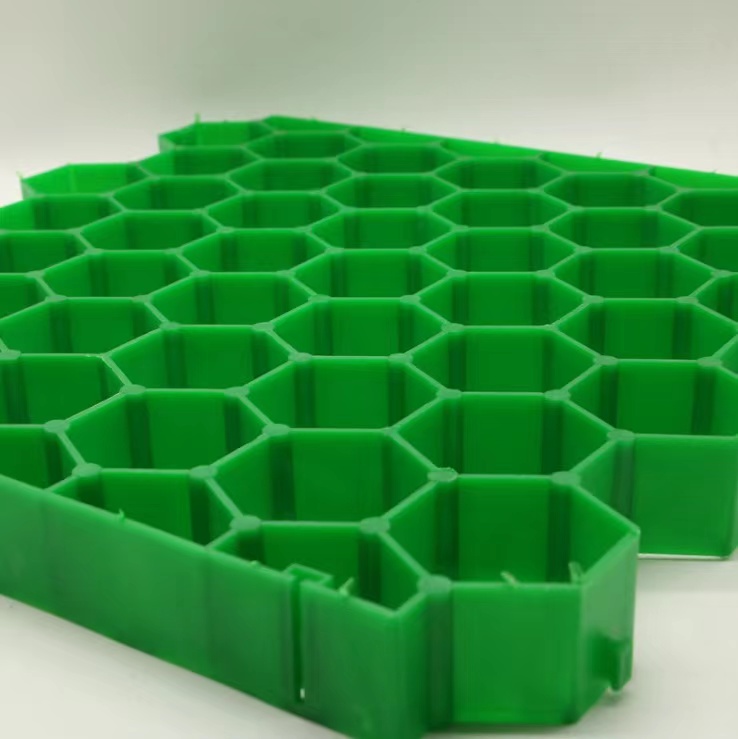 Manufacturer's direct supply of plastic grass planting grid, parking lot, fire passage, community green lawn grid, HDPE grass planting brick