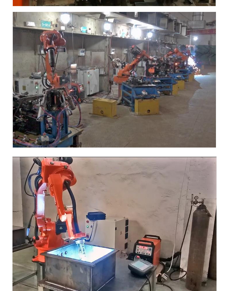 Automatic welding robot supply aluminum alloy six axis joint type robotic arm welding argon arc laser welding