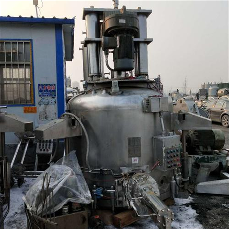 Used 8.1 square three in one washing, filtering, and drying machine, external coil heating, filtering, and drying equipment