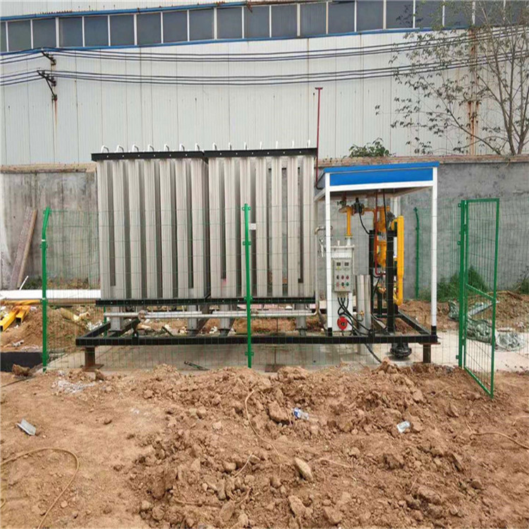 The manufacturer provides 400 square meters of small lng gasification equipment for the LNG gasification pry bottle group gasification station