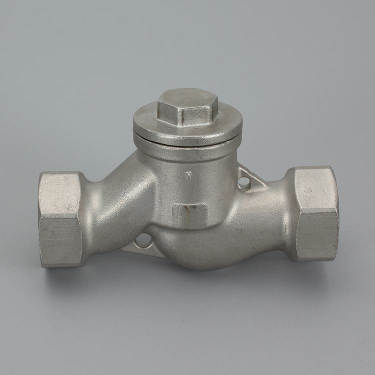 Xinhong Valve H11W Stainless Steel Thread Check Valve Slag Discharge and Return Ceramic Large Bore