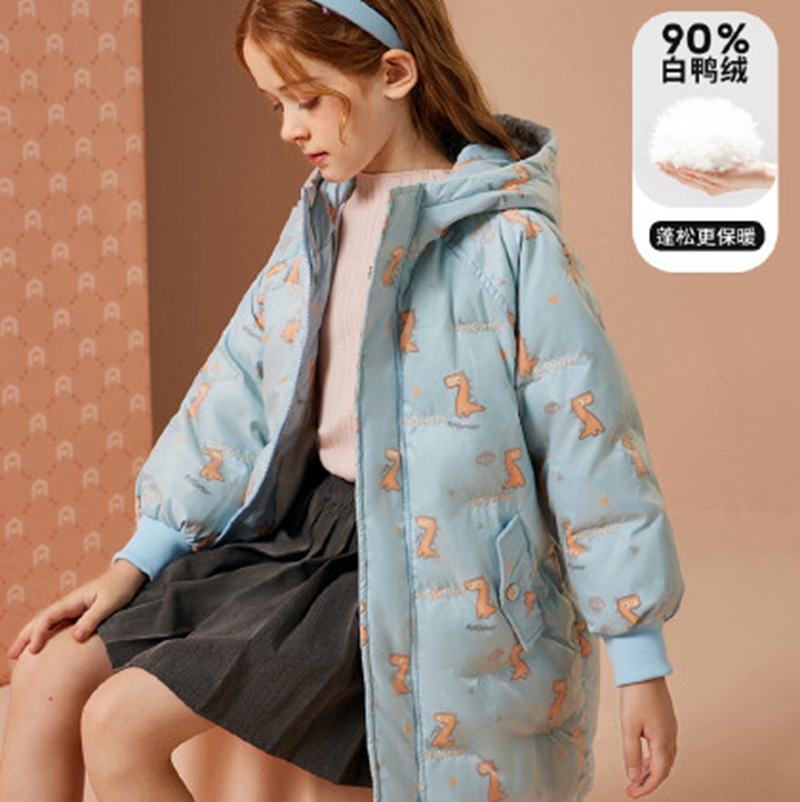 Children's new down jacket of the season, Dida cotton jacket, foreign trade children's clothing tail goods