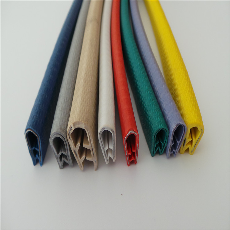 U-shaped door bottom strip, edge cladding, decorative cabinet strip, automotive decorative door and window sealing strip