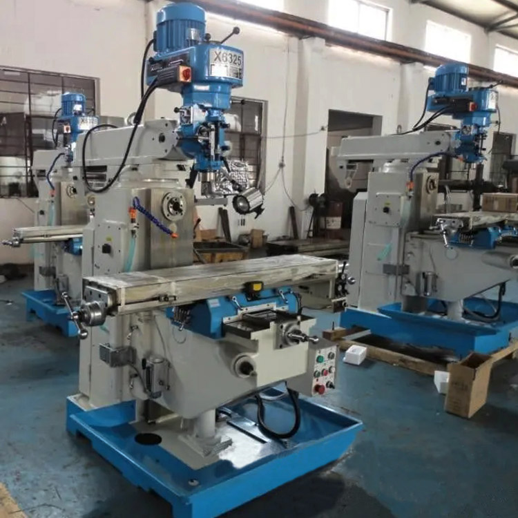 vertical and horizontal turret milling machine ZX6328 automatic feed rocker arm milling profiling hardware