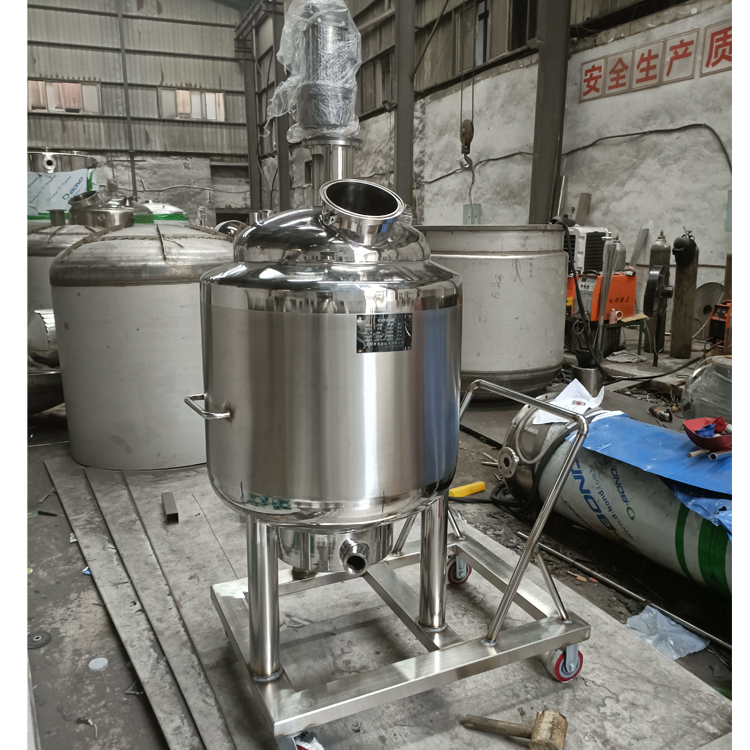 Maitai Mobile Hot Water Tank Mobile Electric Heating Tank Stainless Steel Mixing Tank Homogeneous Mixing Equipment