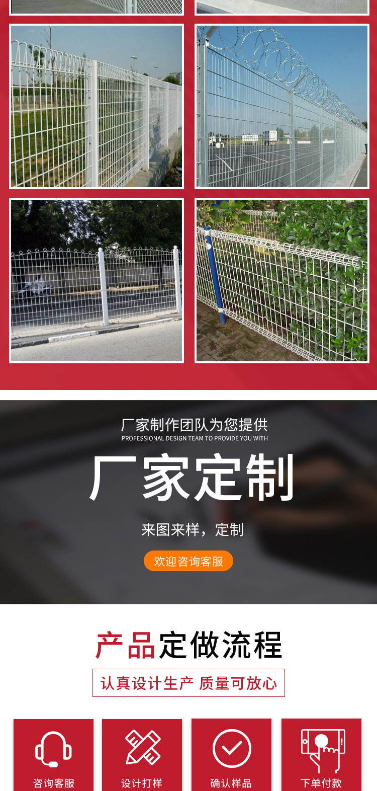 Fengao corrosion-resistant hot-dip galvanized fence mesh, reservoir fence mesh, welded fence mesh