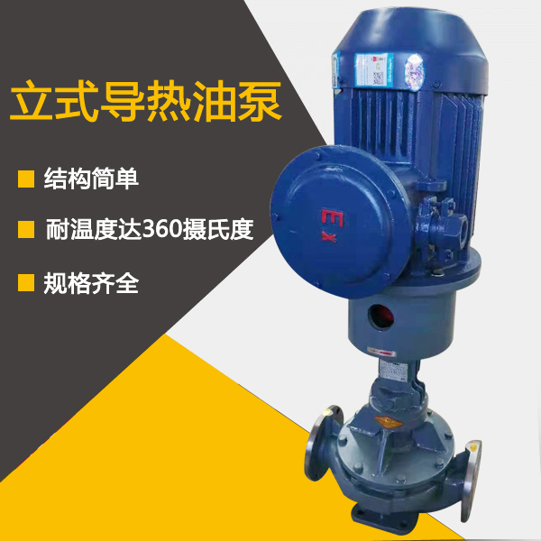 Production of BHRY50-50-160 vertical thermal oil pump, space saving centrifugal pump, high-temperature oil pump