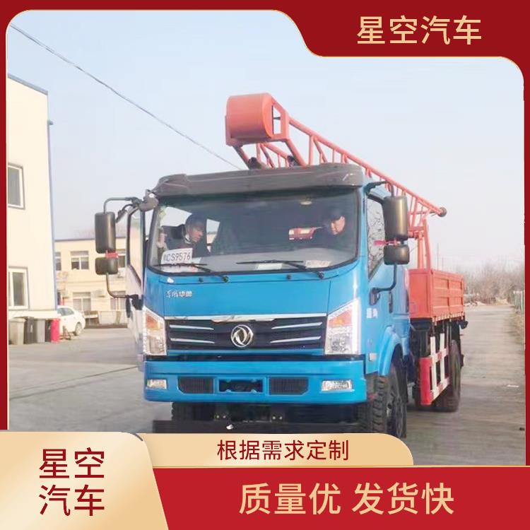 Mobile drilling locomotive, truck drilling rig, reducing labor intensity, tracked down hole drilling vehicle