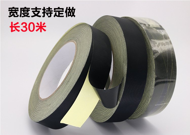 Black acetate tape high temperature resistant flame retardant insulating cable routing tape manual tearable white acetat