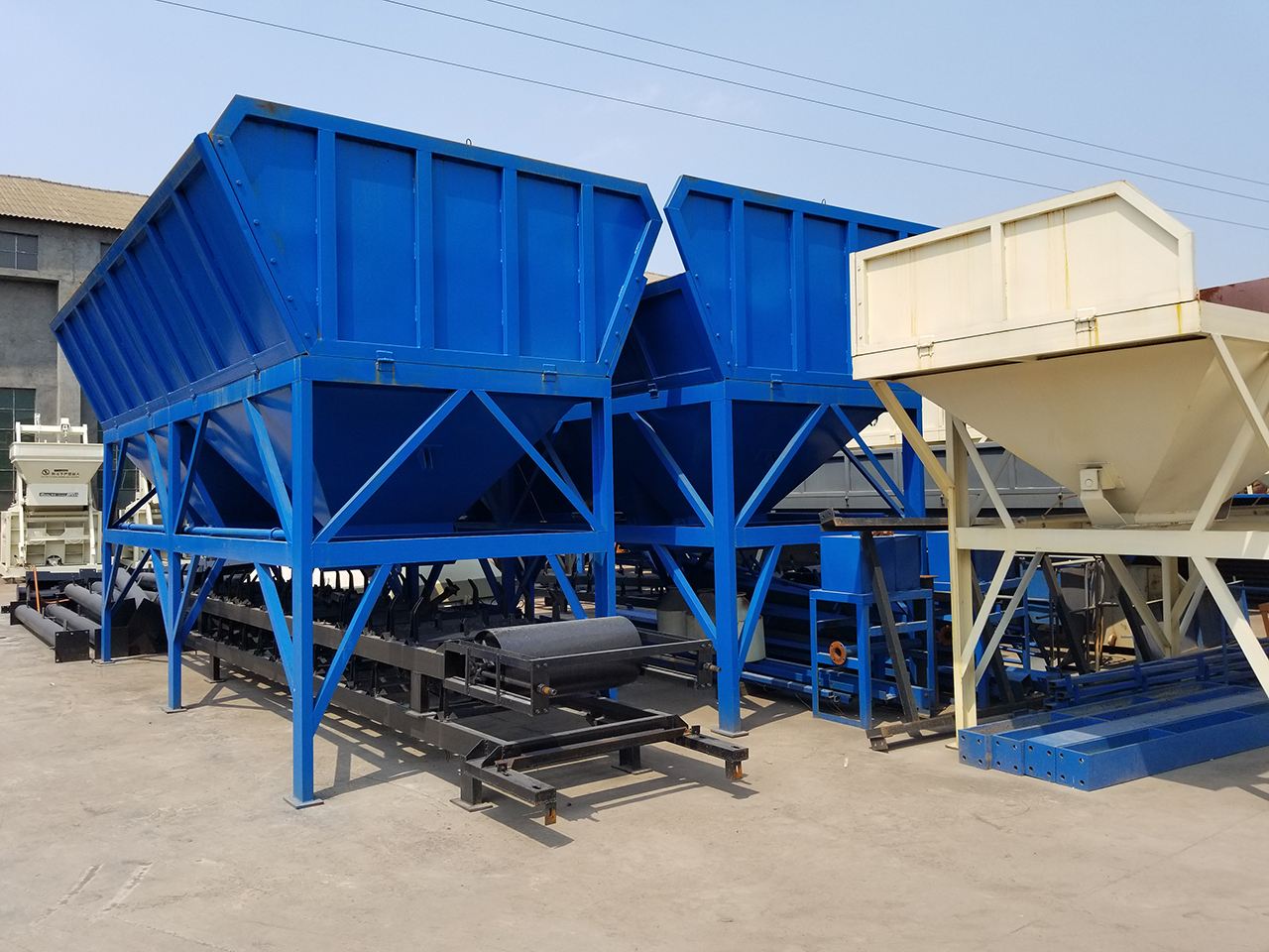 Bolan Electronic Concrete Batching Machine PLD1600/2400 Sand and Stone Uniform Feeding Equipment