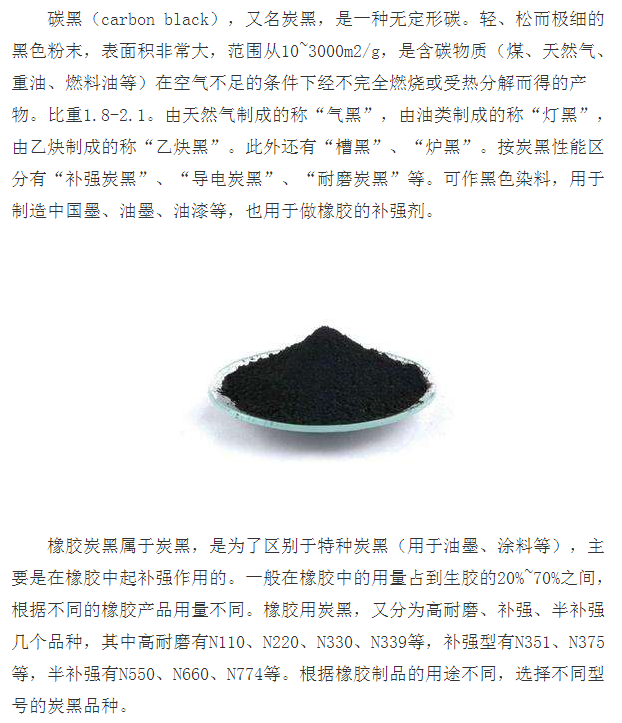 Detai Environmental Carbon Black EC7000 has good reinforcement performance and non polluting carbon black