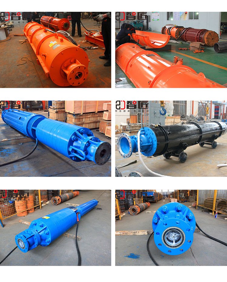 Customized installation of intelligent craftsman's 400 square meter flow single suction mining submersible pump for vertical and horizontal dual purpose forced discharge