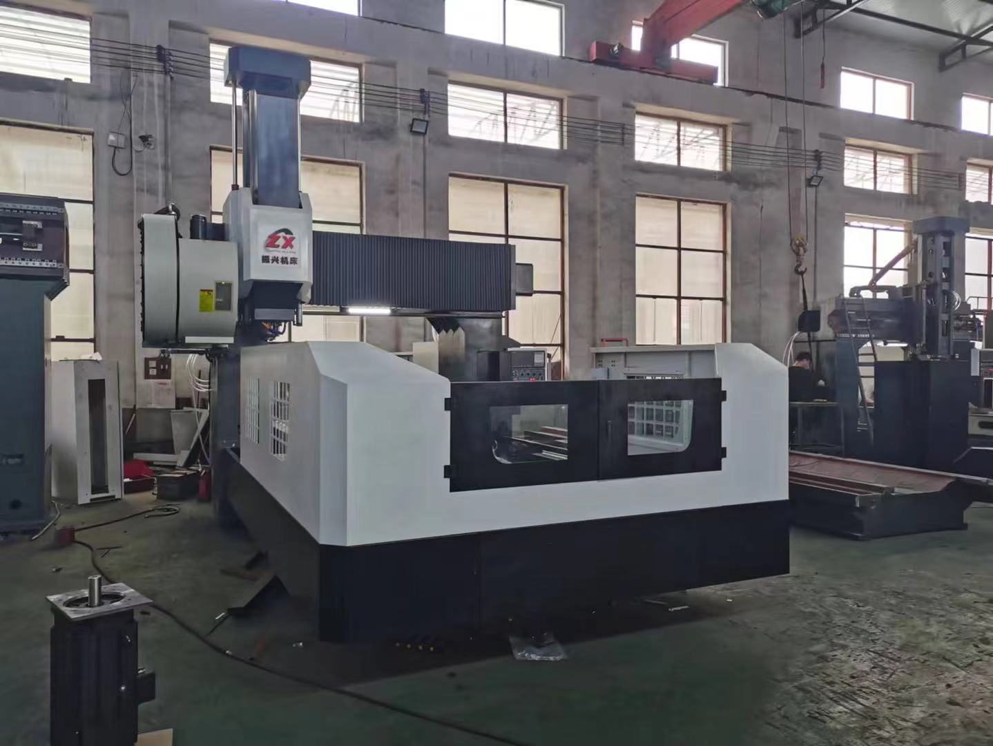 Zhenxing CNC gantry drilling, milling, and boring machine is suitable for special boring and milling machines for pipe fittings, valves, and wall panels