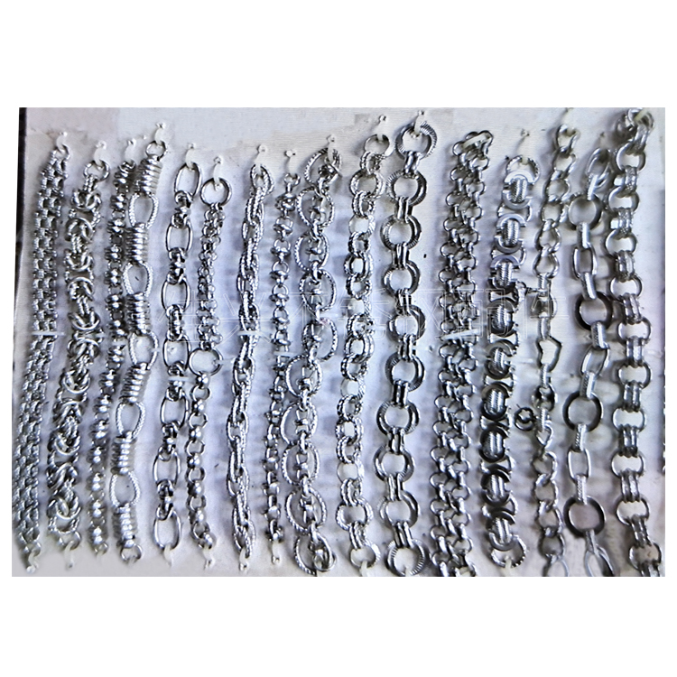 Supply iron bead chain, copper bead chain, stainless steel handmade jewelry chain with complete specifications