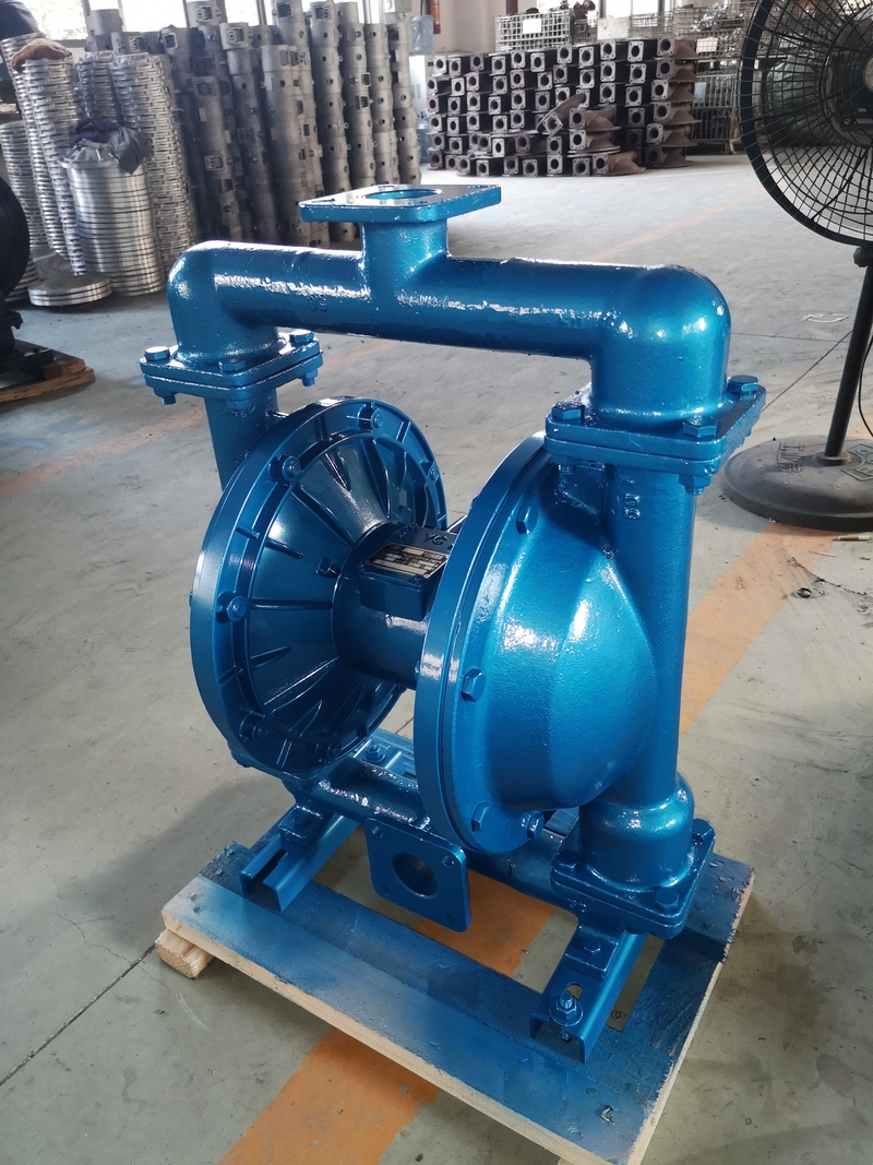 Pinneng QBK Hydrochloric Acid Pneumatic Diaphragm Pump Diaphragm Optional Tetrafluoroethylene National Shipping