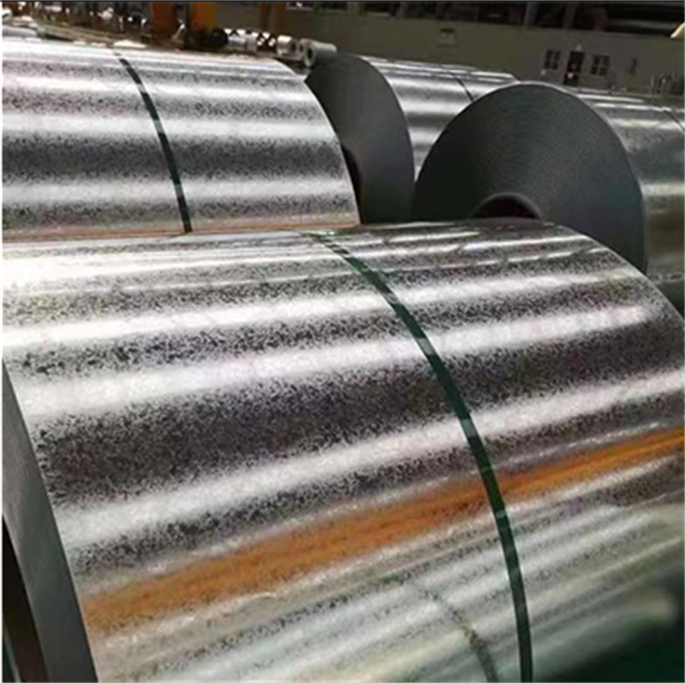 275 grams of high zinc coated steel coil - Huaze metal for construction projects with and without flower galvanized sheet