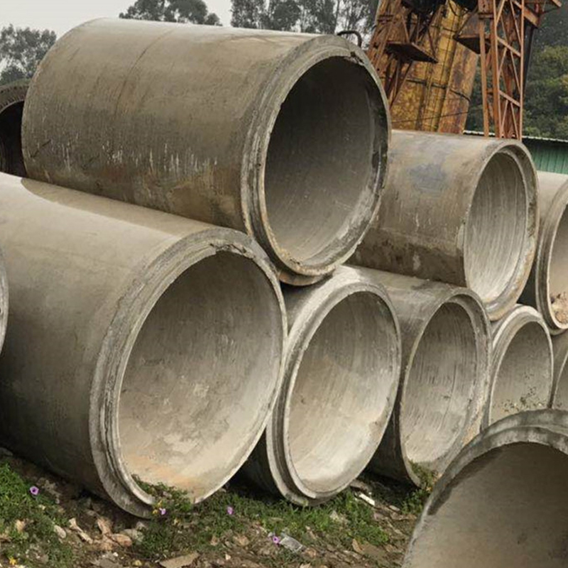 Reinforced concrete drainage pipes and cement pipe manufacturers have complete rules for circular sewage drainage hollow cement culvert pipes in stock