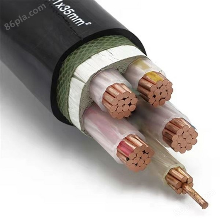MYJV矿用电缆0.6/1kv 4*4 矿用铜芯电力电缆煤安证