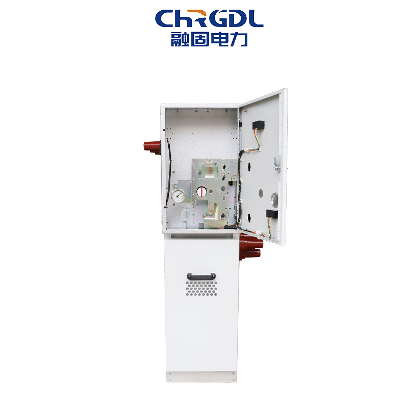 Complete equipment ring main unit single cabinet with one switch SF6 gas charging cabinet load switch Sulfur hexafluoride switch cabinet