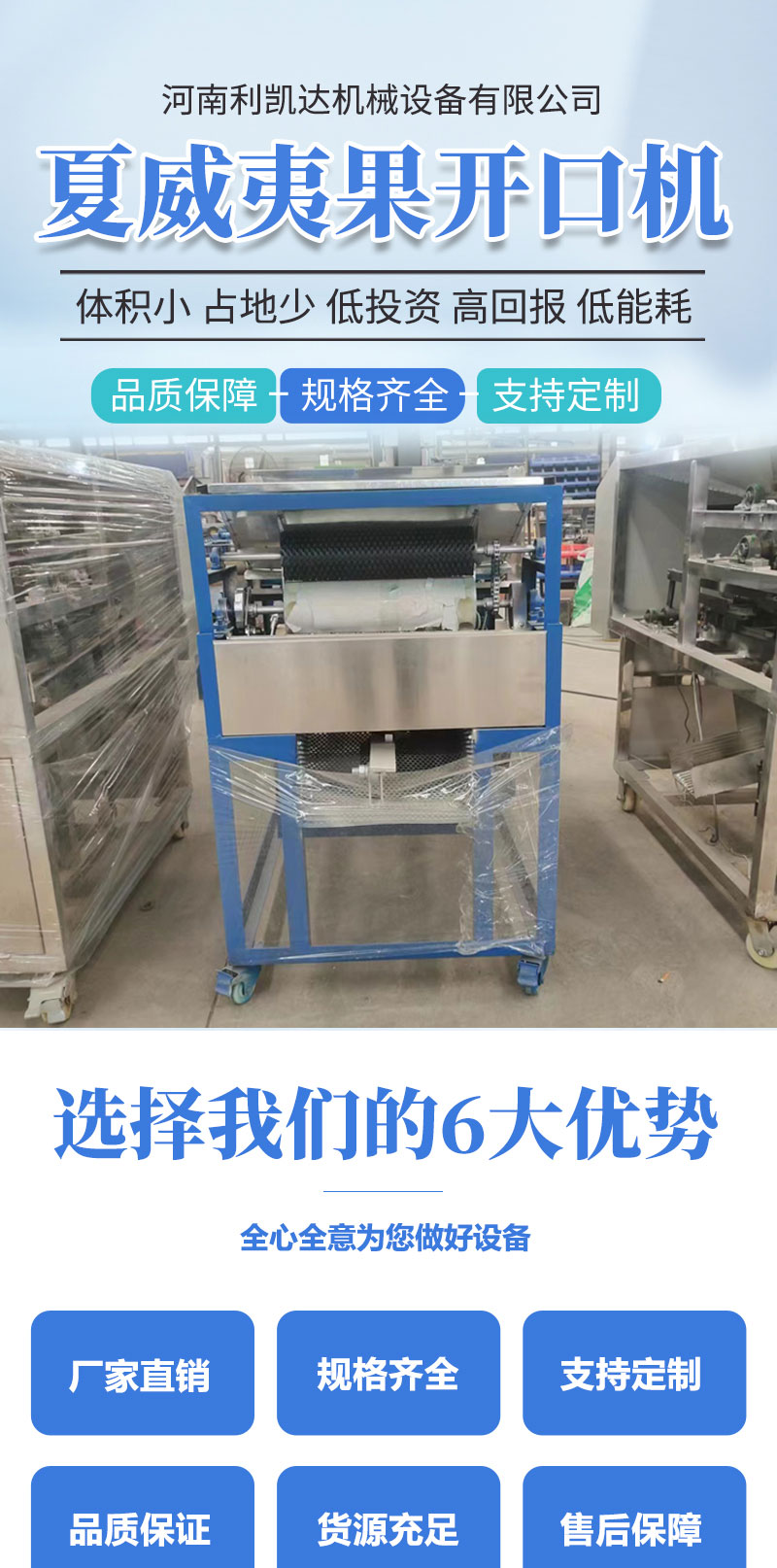 Xiawei Yiguo Shelling Machine Likeda Fully Automatic Opening Machine Nut Processing Equipment