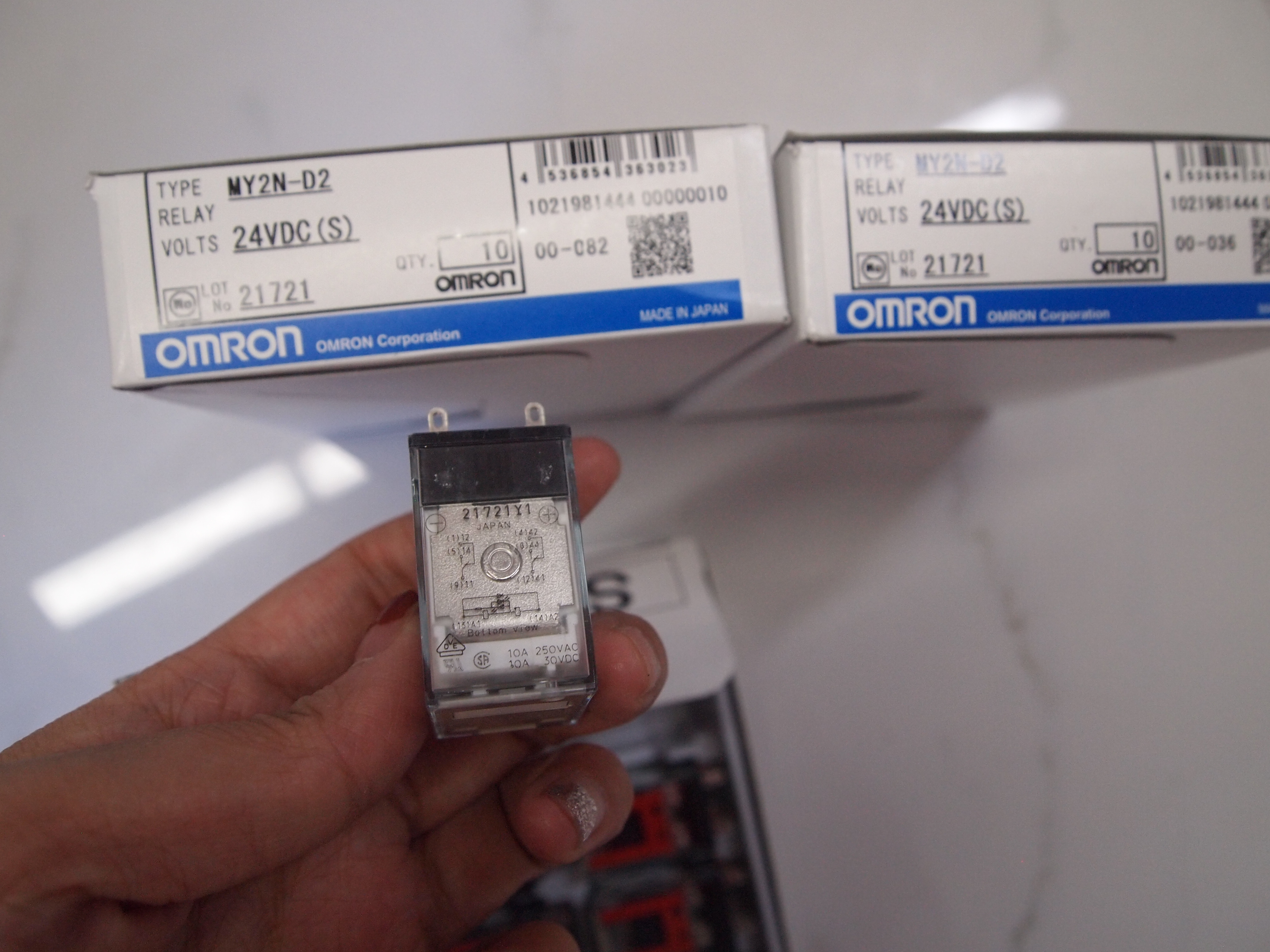 Japan OMRON OMRON MY4N AC100/AC200 Power Relay