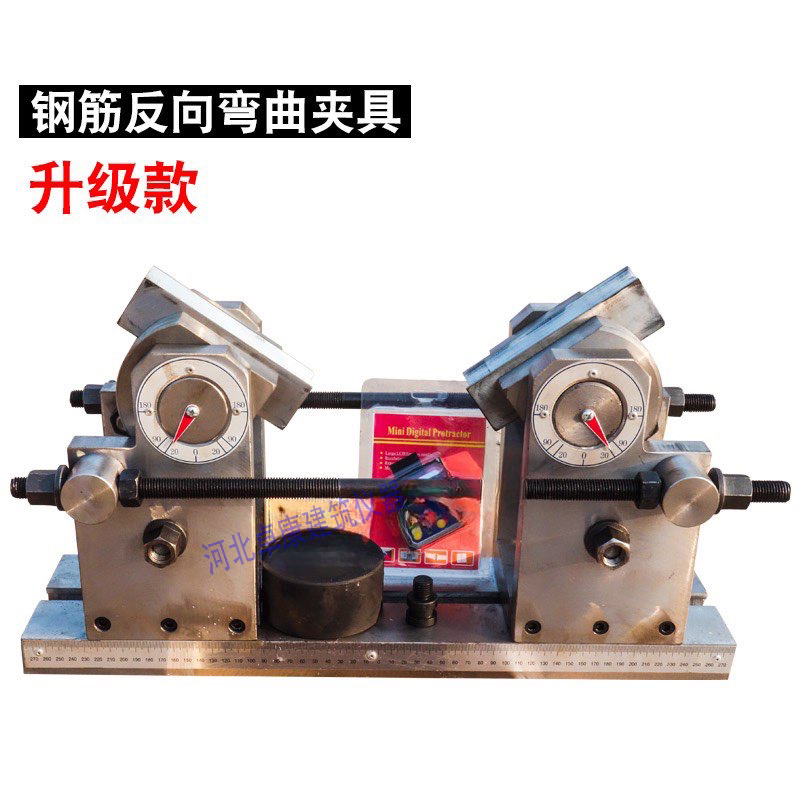 Rebar reverse bending fixture testing machine device, forward and reverse new standard hot rolled ribbed forward auxiliary equipment, repeated