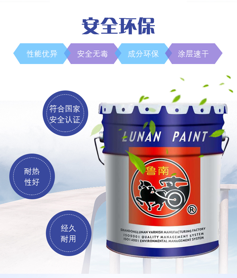 Manufacturer of Lunan Paint Metal Antirust Paint High Temperature Resistance, Anti rust, and Anti corrosion Paint