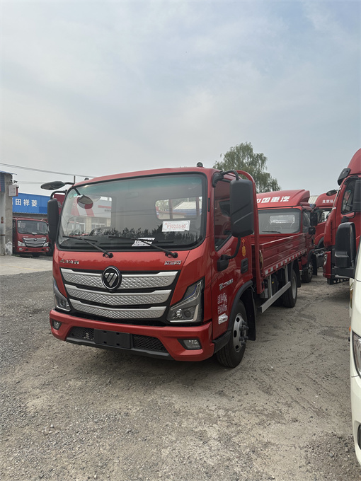 Foton Omako 4m 2 truck Cummins engine wide body 2m 3 inner diameter flat 750 tire