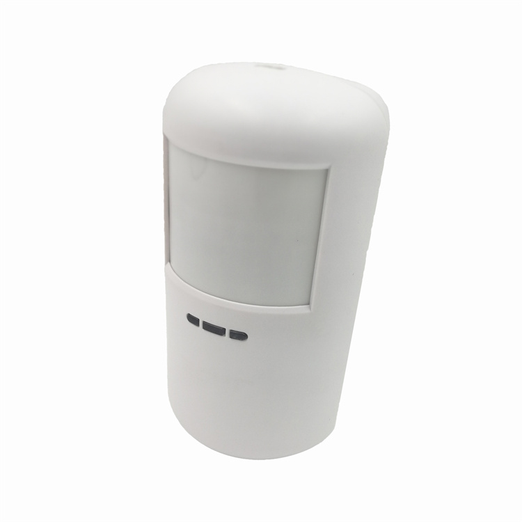 Dual anti pet infrared detector with elegant and exquisite appearance, adjustable anti white light interference