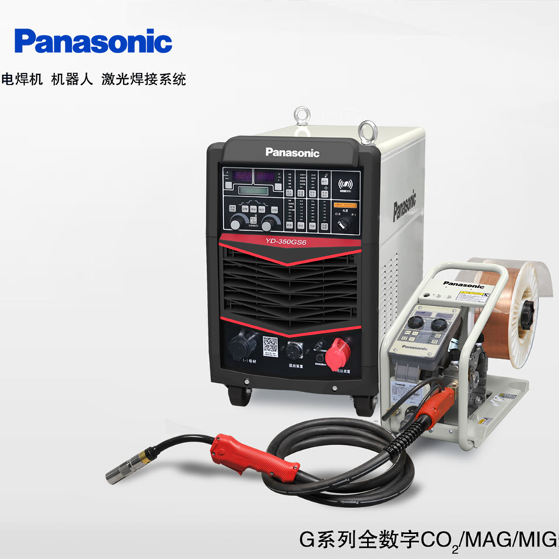 YASKAWA工业机器人搭载松下全新一代数字脉冲气保焊机YD-350GS6
