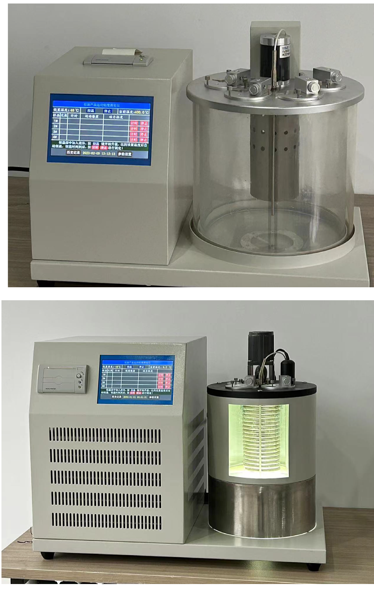 Petroleum Product Kinematic Viscometer Additive Kinematic Testing Equipment Microcomputer Control