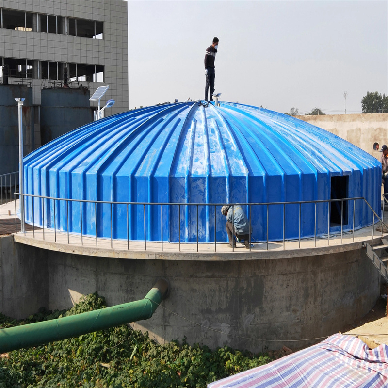 Long service life of the cover plate for the waste gas collection and sewage pool produced by the manufacturer of the extruded fiberglass gas collection hood