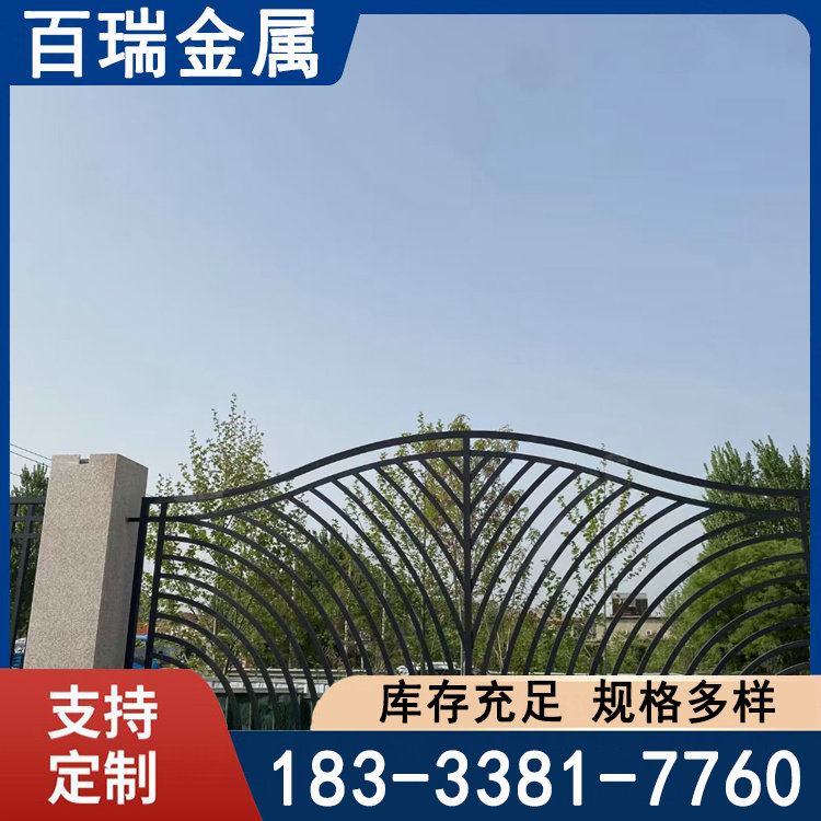 工地围墙 镀锌钢管护栏厂家 绿白 防爬栅 连接牢靠 防腐耐用