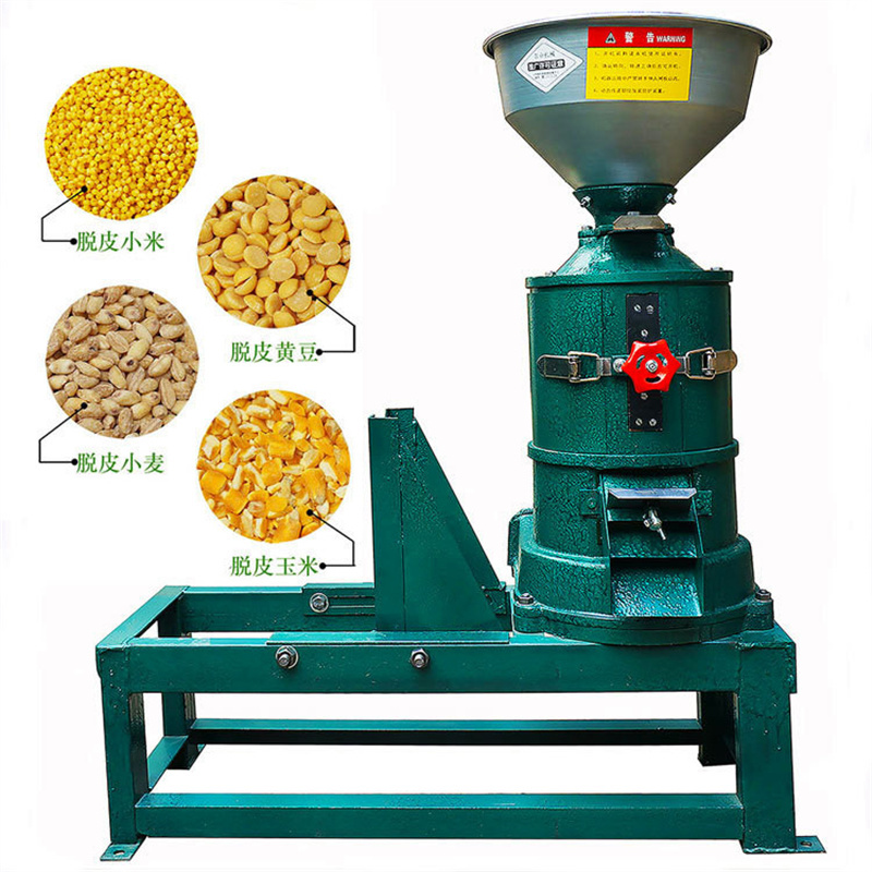 Rice hulling and milling machine Small grain rice hulling machine Sorghum millet electric rice beater