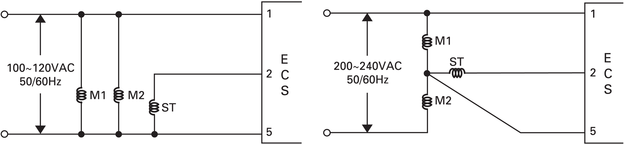 AMUSCO ECS112P electric motor starting electronic centrifugal switch imported from South Korea