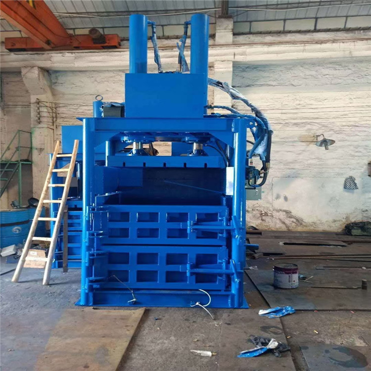 Honglu Mechanical Fiber Paper Shell Baler HL-60 ton and 80 ton Baling Machinery runs smoothly