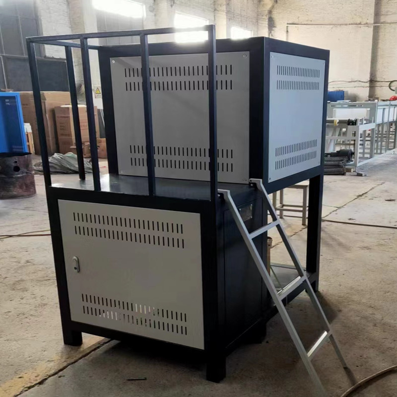 1700 degree frit furnace, glass ceramic melting, water quenching furnace, crucible volume 1.6 3 5 10 18 liters, bottom flow material