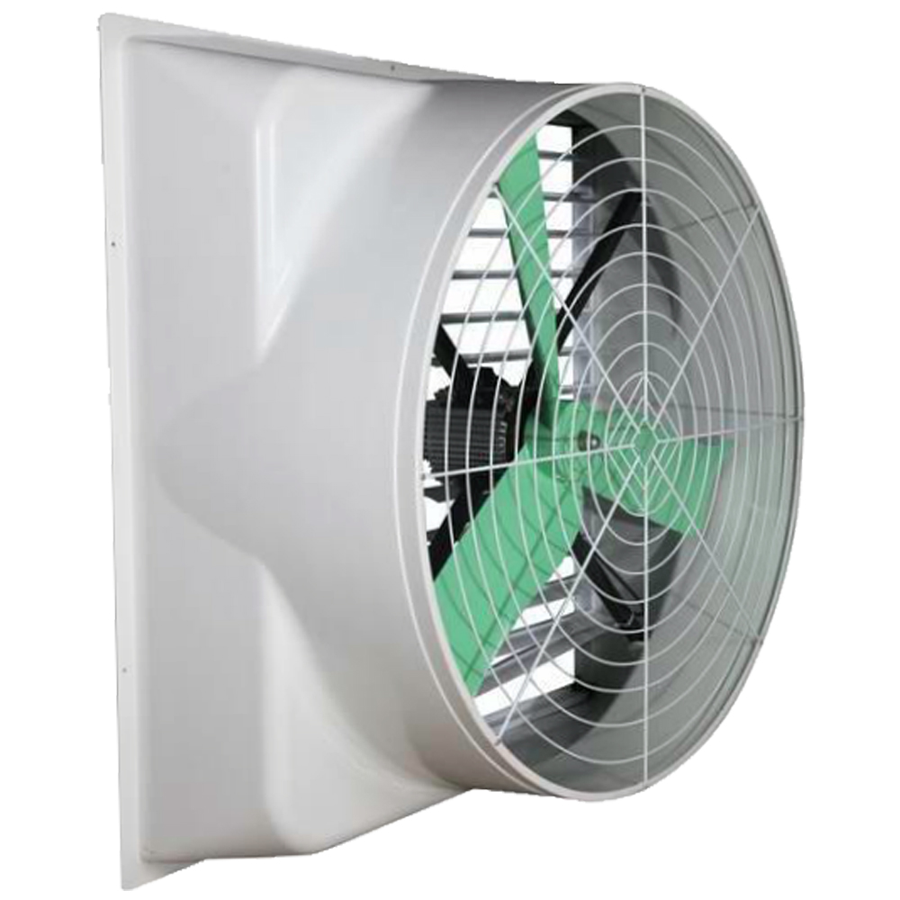 FRP fan high-power cooling fast pure copper national standard motor 1060 axial flow 0.75 kW