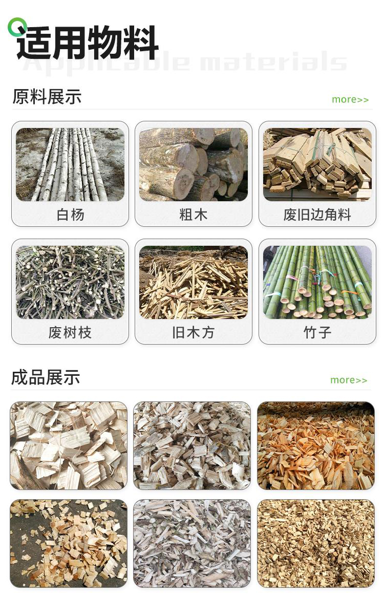 Wood processing machinery equipment, garden branch crusher, orchard branch crusher, waste wood crusher